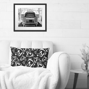 Treble Clef Bass Clef Hearts Muziek Sierkussen Kussen