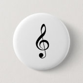 Treble Clef Button (Voorkant)