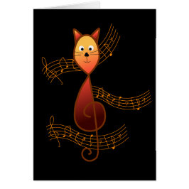 Treble Clef Cat