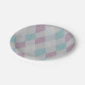 Treble Clef Diamonds Papieren Bordje (Gekanteld)