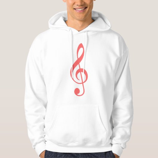 Treble Clef Hoodie (Voorkant)