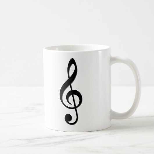Treble Clef Koffiemok (Rechts)