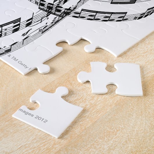 Treble Clef Legpuzzel (Zijkant)