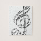 Treble Clef Legpuzzel (Verticaal)