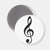 Treble Clef Magneet (Voorkant / Achterkant)