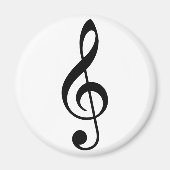 Treble Clef Magneet (Voorkant)
