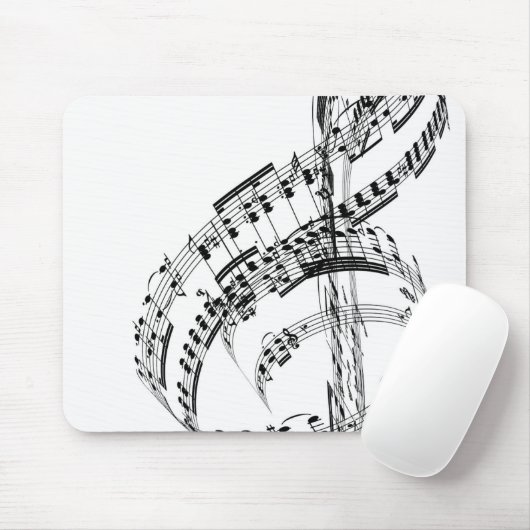 Treble Clef Muismat (Met muis)