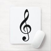 Treble Clef Muismat (Met muis)