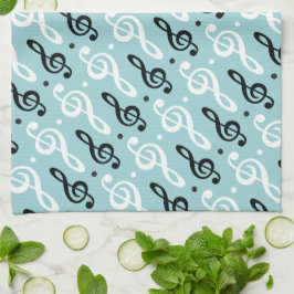 Treble Clef Music Gift Musician Teacher Band Theedoek