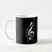 Treble Clef Music Koffiemok (Links)