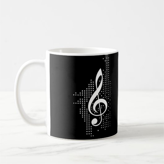Treble Clef Music Koffiemok (Links)