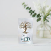 Treble Clef Music Tree Visitekaartje (Staand voorkant)