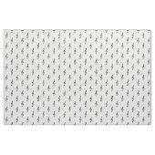 Treble Clef Musical Black en White Stof (Yard (91,4 cm))