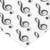 Treble Clef Musical Tablecloth Tafelkleed (Gekanteld)