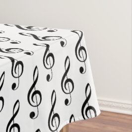 Treble Clef Musical Tablecloth Tafelkleed