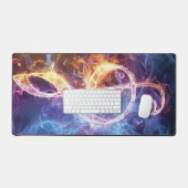 Treble Clef: Muzieknoten Digitale Kunst Bureaumat (Keyboard & Muis)