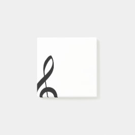 Treble Clef Muzikale Post-it Notities Post-it® Notes