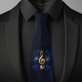 Treble Clef Necktie Stropdas