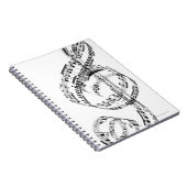 Treble Clef Notitieboek (Rechterzijde)