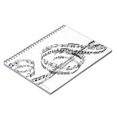 Treble Clef Notitieboek (Linkerzijde)