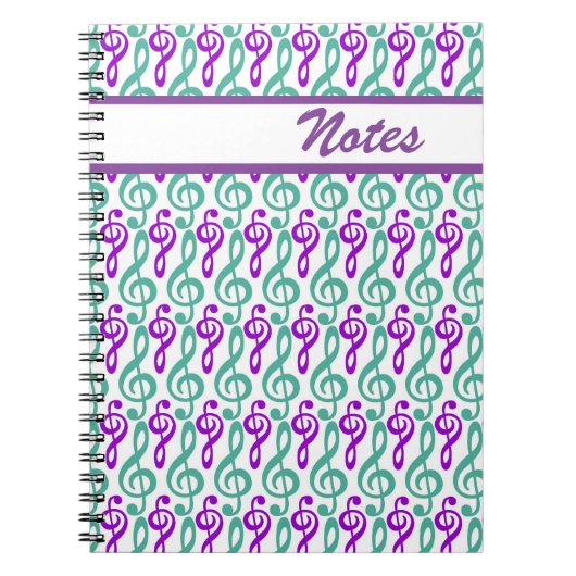 Treble Clef Notitieboek (Voorkant)