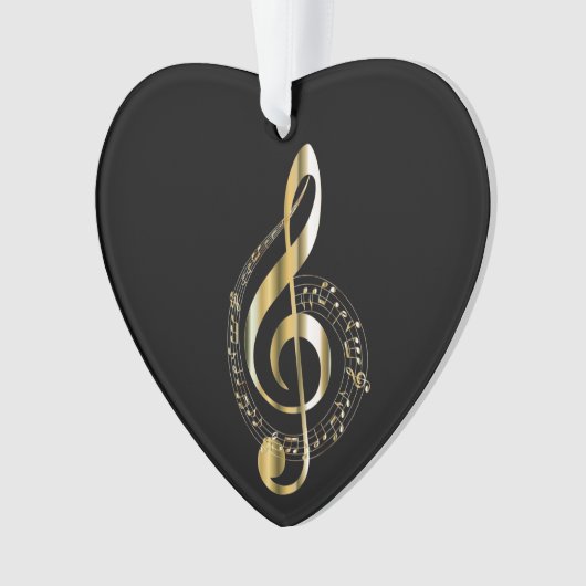 Treble Clef Ornament (voorkant)