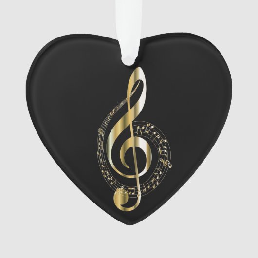 Treble Clef Ornament (voorkant)