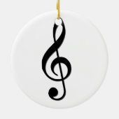 Treble Clef Ornament (Achterkant)