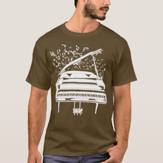 Treble Clef Piano Musician Pianist T-shirt