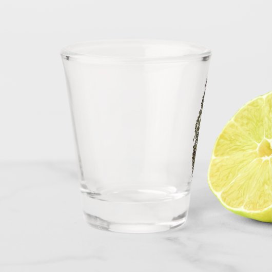 Treble Clef Shot Glas (Links)