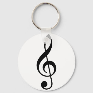 Treble Clef Sleutelhanger