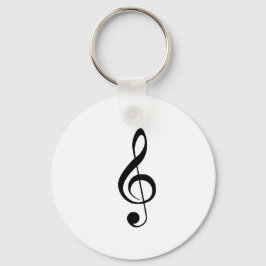 Treble Clef Sleutelhanger