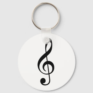 Treble Clef Sleutelhanger