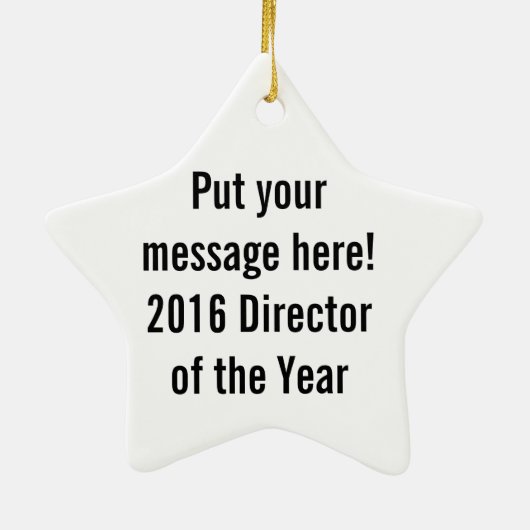 Treble Clef Star | musicus Keramisch Ornament (Achterkant)