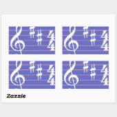 Treble Clef Sticker (Vel)