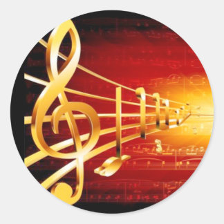 Treble Clef Stickers