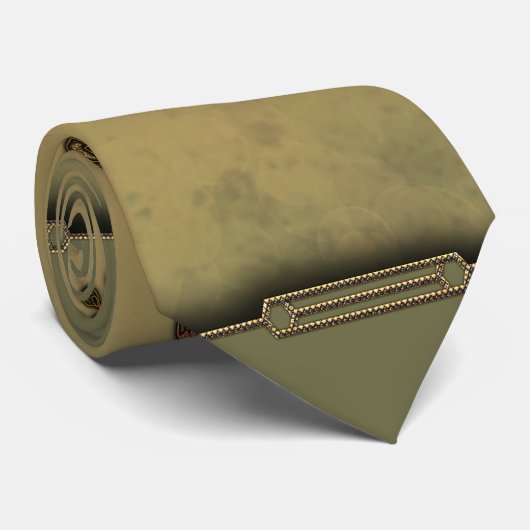 Treble Clef Stropdas (Opgerold)