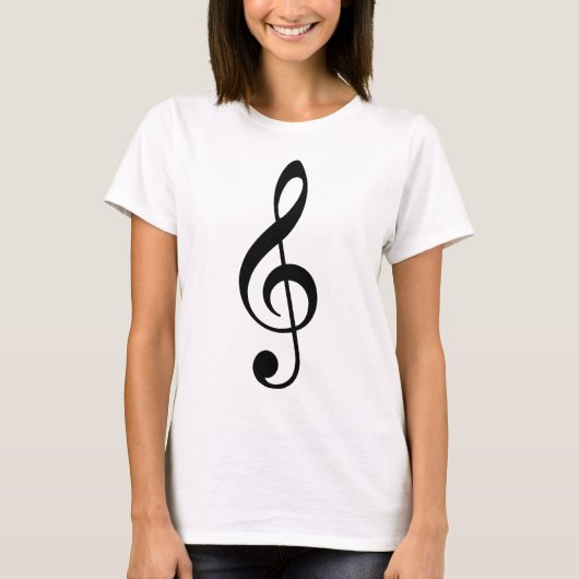 Treble Clef T-shirt (Voorkant)