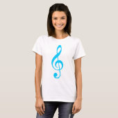 Treble Clef T-shirt (Voorkant volledig)