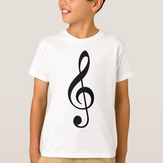 Treble Clef T-shirt (Voorkant)