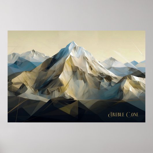 Treble Cone Poster (Voorkant)