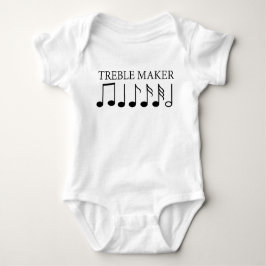 Treble Maker Funny Music Romper