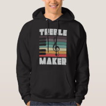 Treble Maker Music Pun Retro Musicus