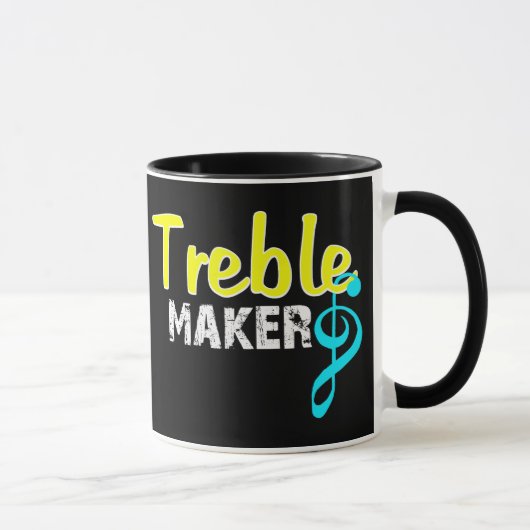 Treble Maker voor donkere producten Mok (Rechts)