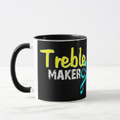Treble Maker voor donkere producten Mok (Links)