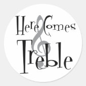 Treble Sticker (Voorkant)