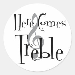 Treble Sticker