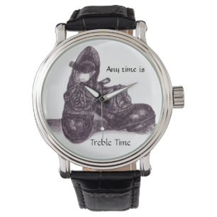 Treble Time Wristwatch Horloge