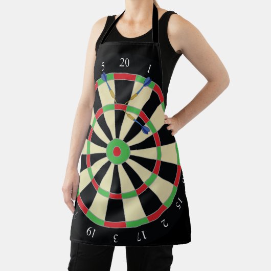 Treble Top 180 Darts Player Schort (Insitu)
