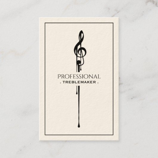 Treblemaker Driving Hot G-Clean Visitekaartje (Voorkant)